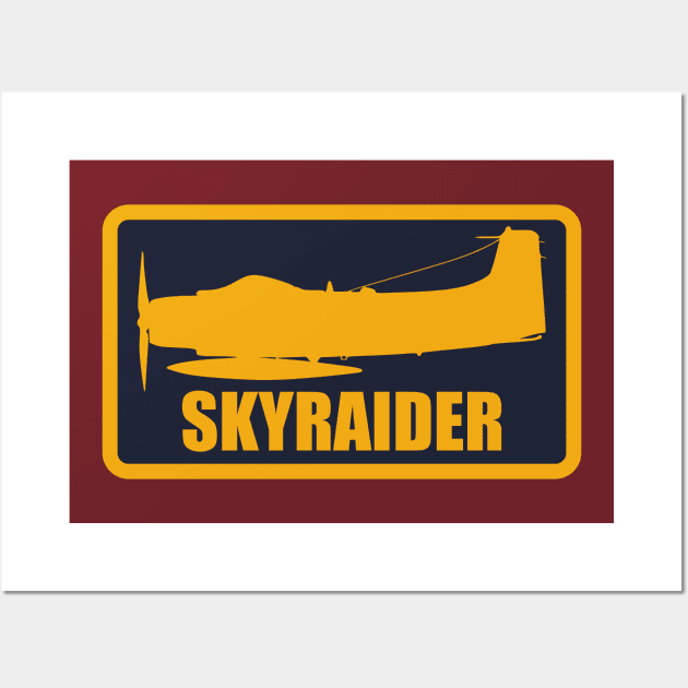 A-1 Skyraider Wall Art by TCP